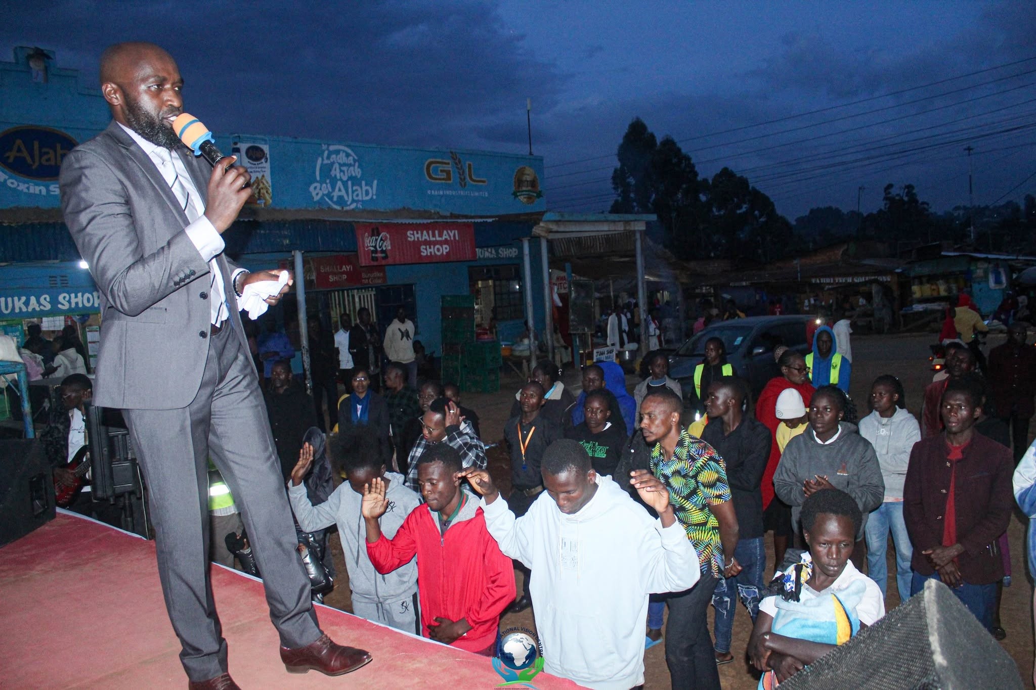 Night outreach ministry at IVC Church Kitale
